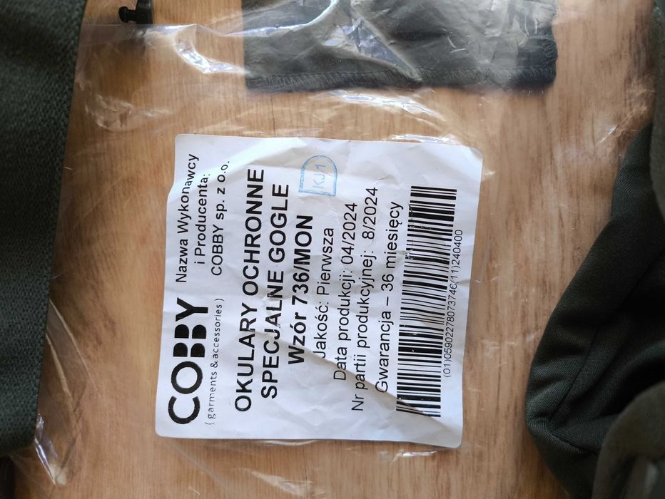 Okulary ochronne specjalne 736 mon