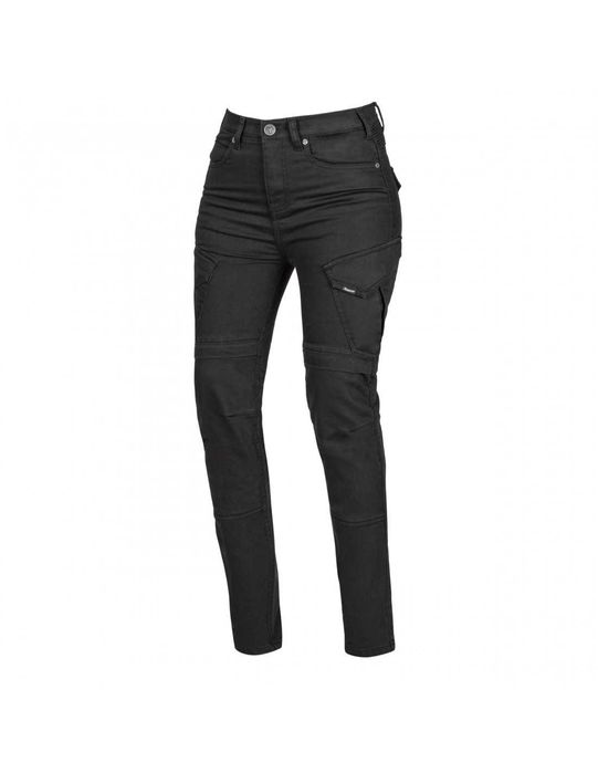 Spodnie motocyklowe Damskie Squadron Black Jeans rozm. 28