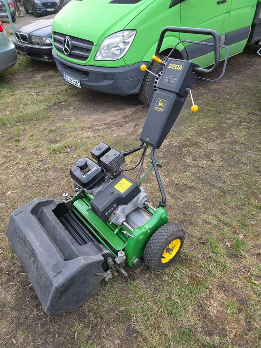 Allett kosiarka wrzecionowa Baroness JACOBSEN john deere 220 A TORO 1000 GROOMER z koszem