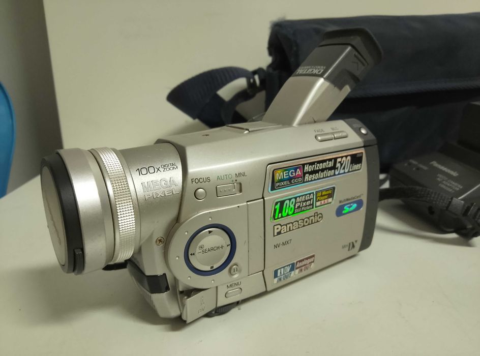 kamera panasonic Nv-mx7 mini dv sd torba 2 baterie ładowarka