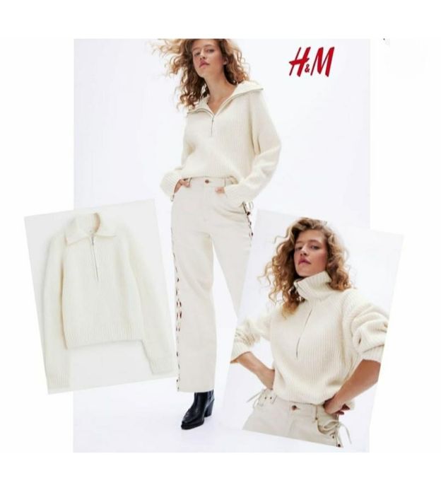 Свитер  на молнии H&M