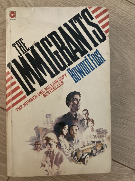 Book “The Immigrants” written by Howard Fast [English version]
