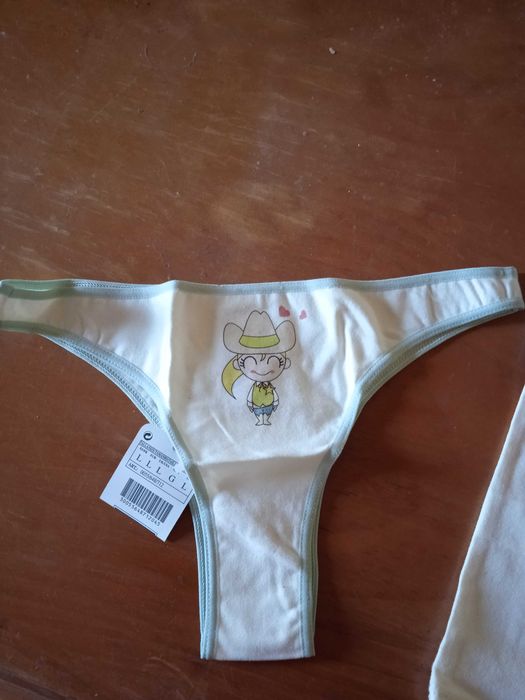 Conjunto roupa interior novo Oysho