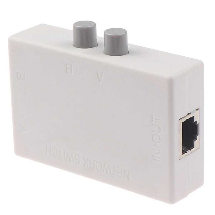 Switch Ethernet 2 portas RJ45