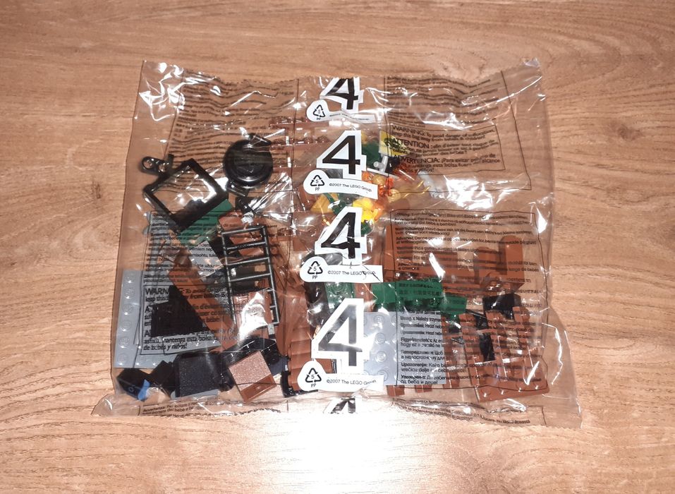 NOWY, niepełny zestaw LEGO kingdoms 7947 prison tower rescue cas442