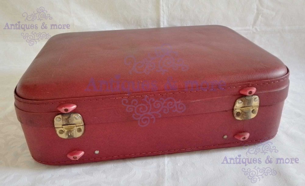 Mala Vermelha Vintage