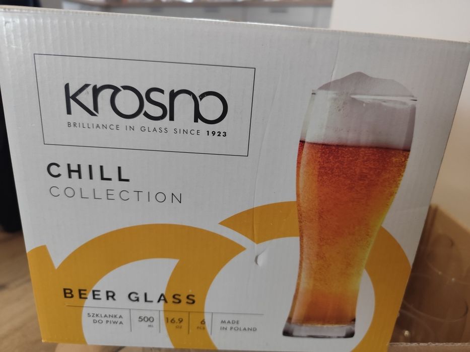 Szklanki/ kufle do piwa KROSNO Chill 500ml