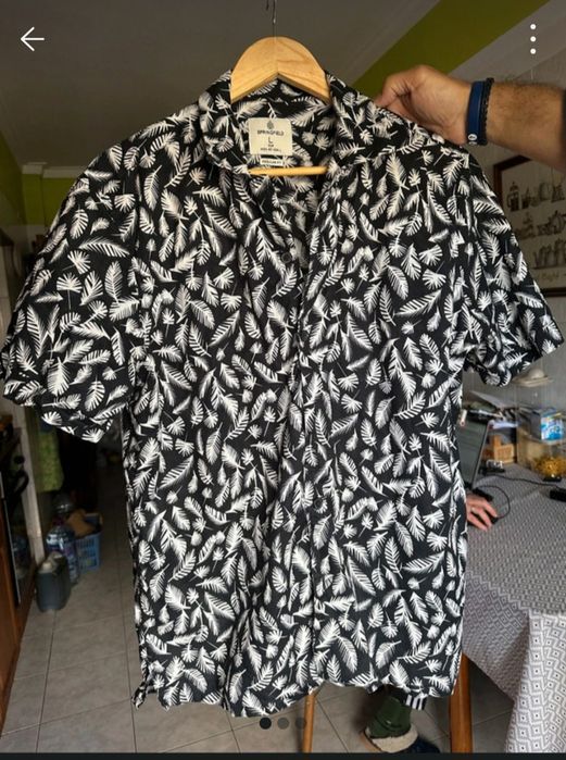 Camisa Tiffosi L estampada/ ver  outras