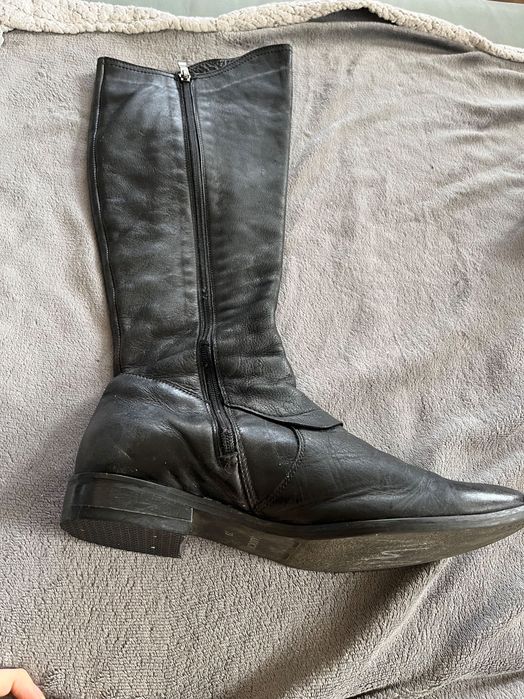 Kozaki lasocki 39 skóra naturalna