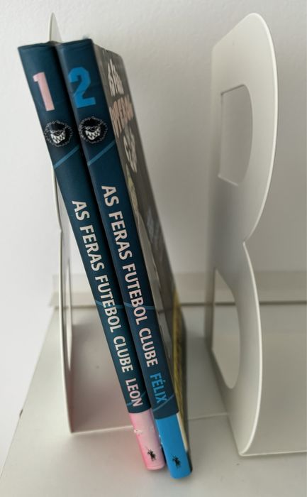 Livro Clube As Feras do Futebol n 1 e n 2