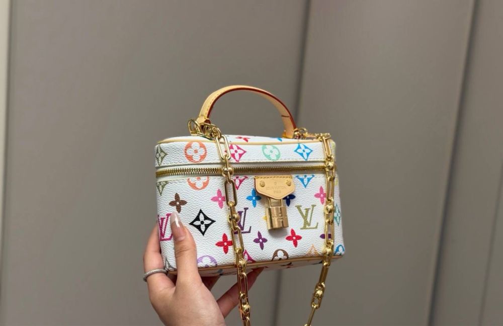 Женская кожаная сумка Louis Vuitton Vaniti