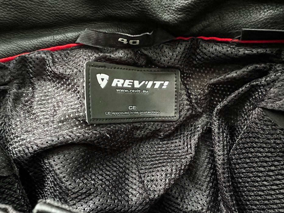 REV’IT! Marryl Evo damskie spodnie motocyklowe skórzane r. 40