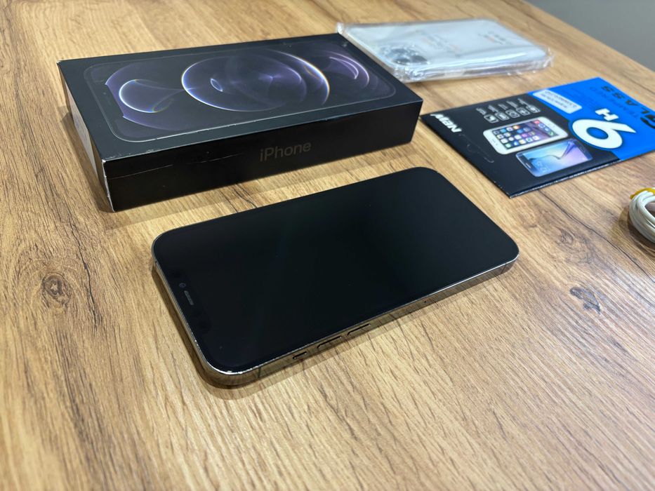 Okazja!!! Iphone 12 Pro Max! Grafitowy! Kondycja 100% Super Stan!
