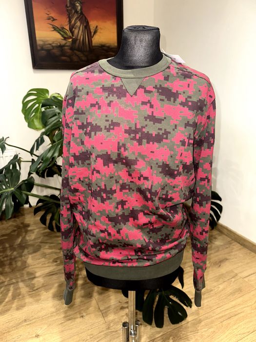 Montlimart bluza khaki i róż S