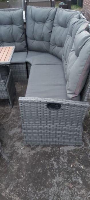 Zestaw ogrodowy rattanowy ratan balkon altanka ogród taras