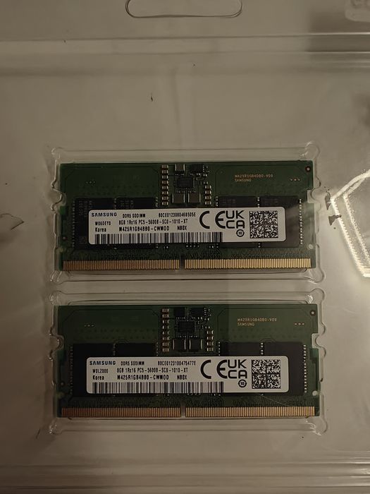 Оперативная память Samsung (2x8GB)DDR5 5600мГц (SODIMM)
