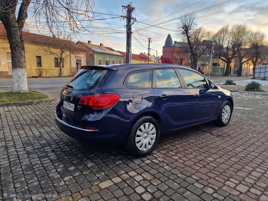 Opel Astra J 2013 1.7