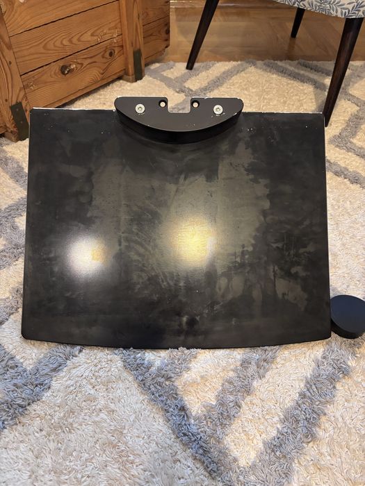 Szklany Stojak pod telewizor na dekoder