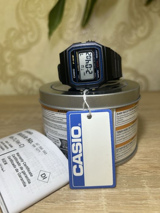 Оригінальний годинник Casio F-91W-1D