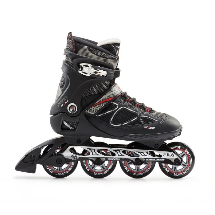 Patins em linha Adulto Homem FILA PRIMO AIR ZONE 84 mm Preto Vermelho