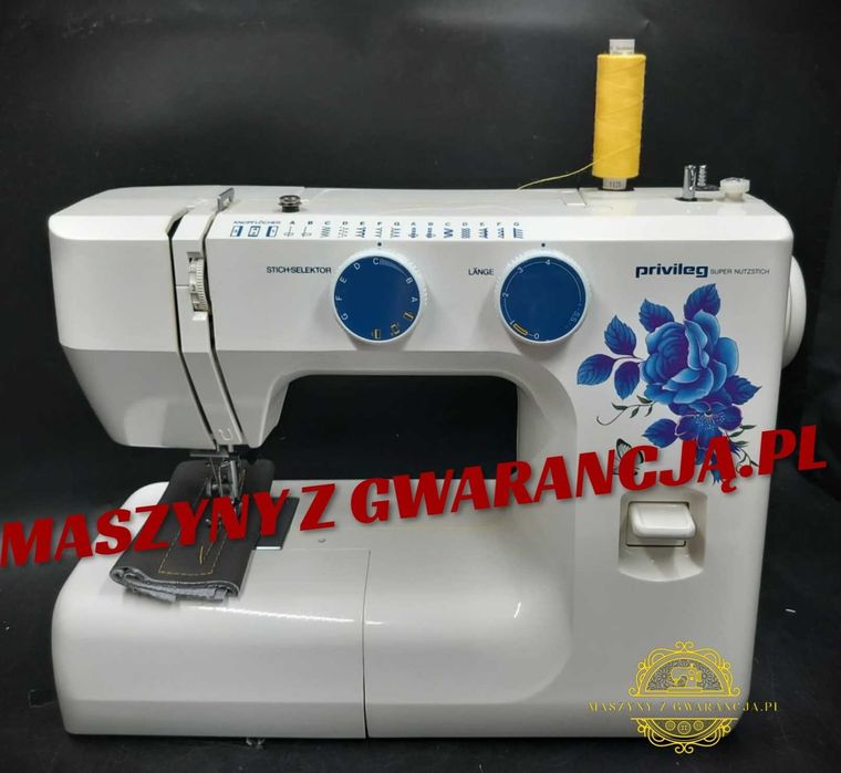 Maszyna do szycia Privileg  jeans, filc, skóra 12 MSC GWARANCJI