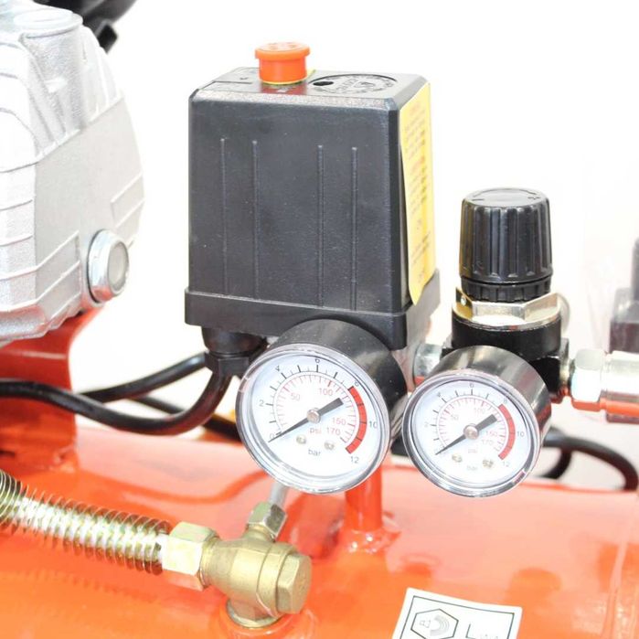 Compressor Ar c/2 Cilindros 100 Lts Mader. AP28