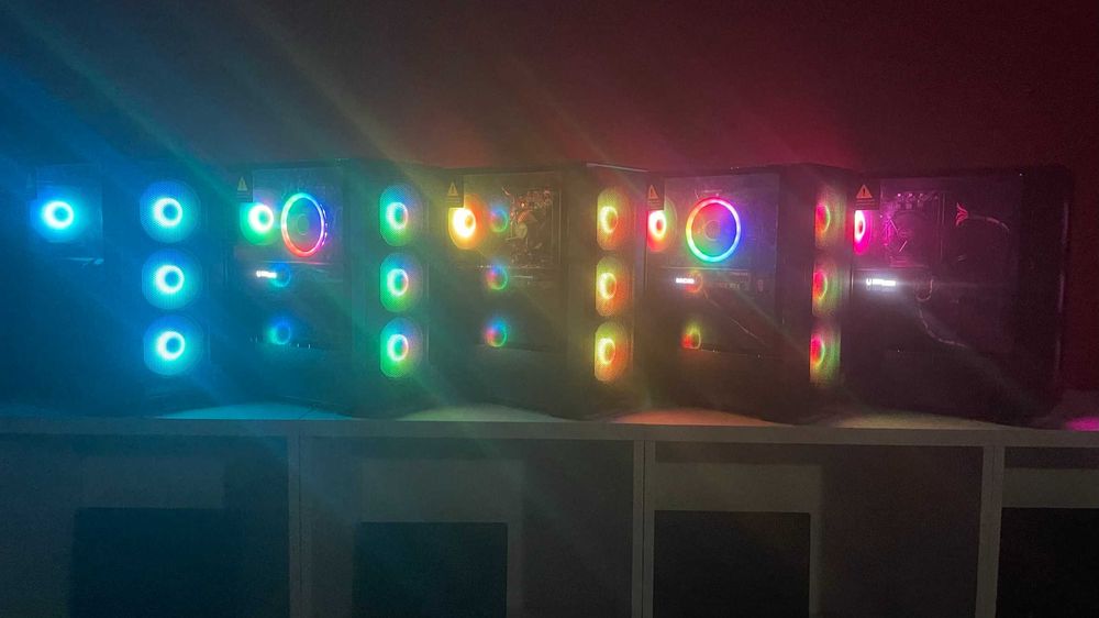 Nowy Komputer Gamingowy Ryzen 7 8700f 64GB 2TB SSD RTX 5070 W11 FV23%