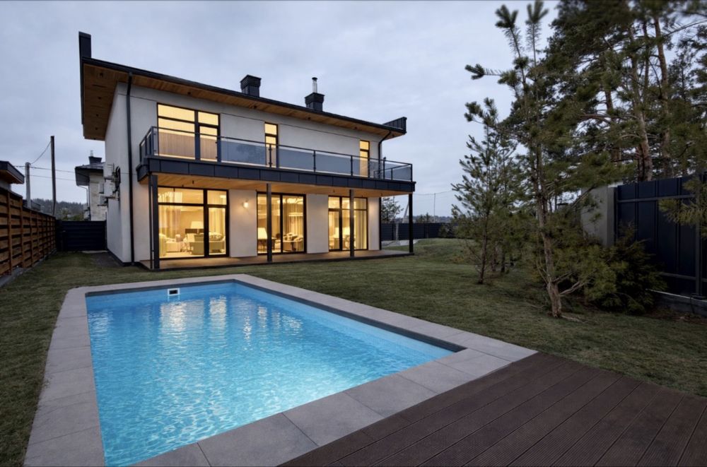 ‼️NEW.Газивікований ДІМ з басейном/меблями/технікою. КМ Нова Ходосівка