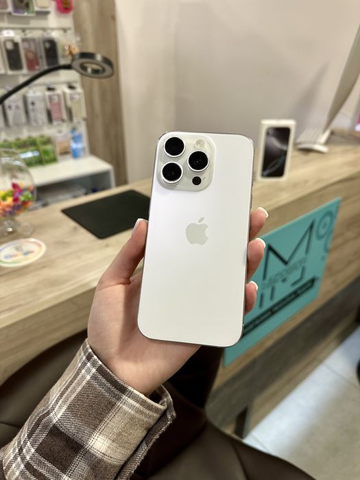 Iphone 16 Pro 256 Gb Global White Titanium Розстрочка Обмін Магазин