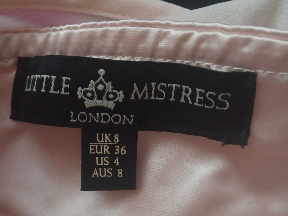 sukienka koktajlowa różowa rozmiar 36/38