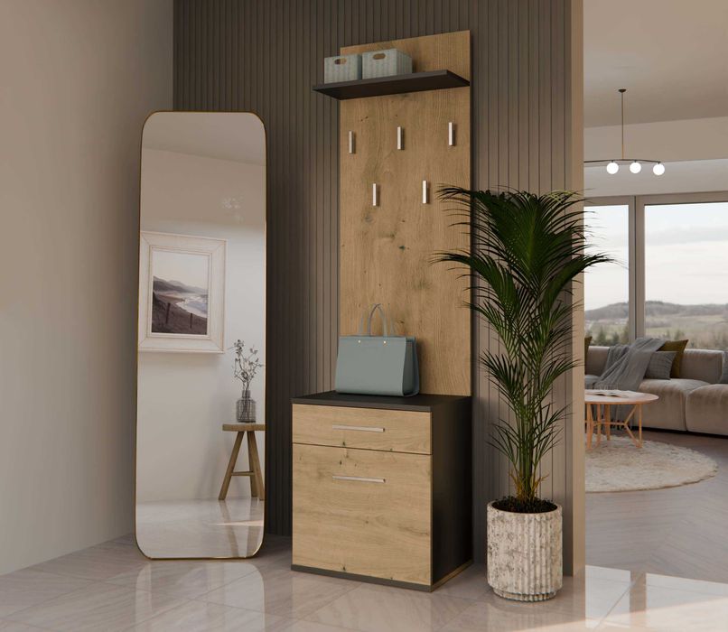 WIESZAK Szafka Na Buty DUO Przedpokój Korytarz RÓŻNE KOLORY