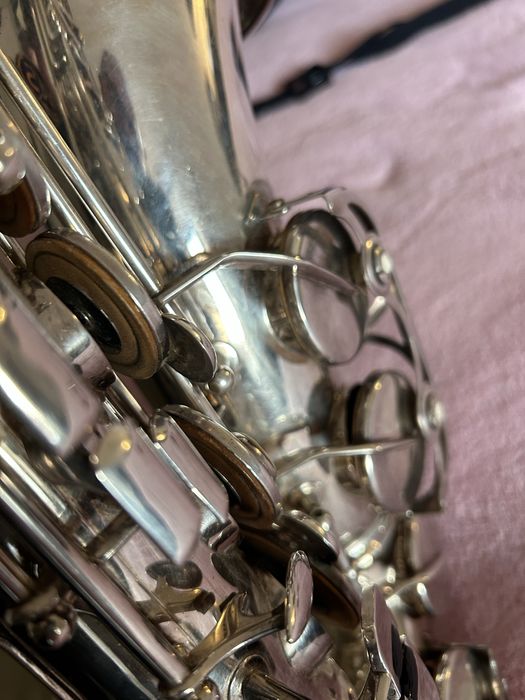 Saxofone alto B&S Blue Label da antiga alemanha de leste
