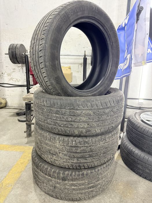 goauto шини літо Gislaved 225 55 r17 24 рік 4мм в чудовому стані купити Київ Приколійна 1 лівий берег