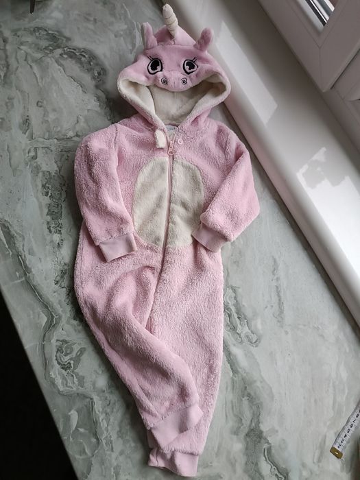 Кігурумі 12-18 міс 86 см,Чоловічок, ромпер теплий зимовий , домашній о