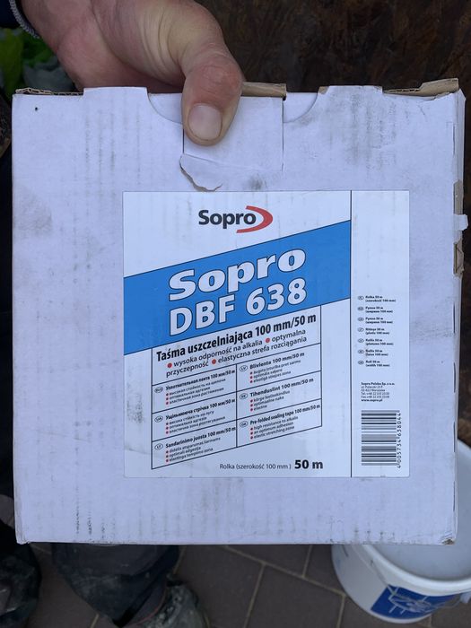 гідроізоляційна стрічка Sopro DBF 638 (Taśma uszczelniająca)