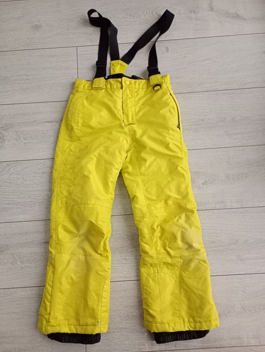 Używane spodnie narciarskie dziewczęce na 122/128 cm