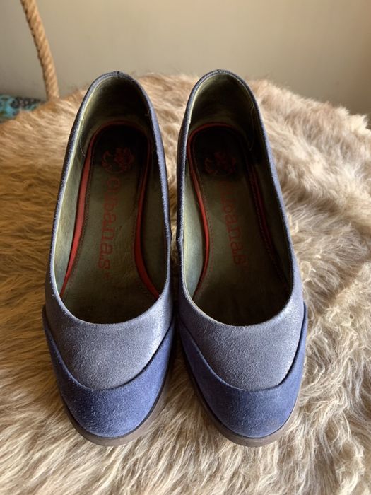 Sapatos azuis marca Cubanas nº 35