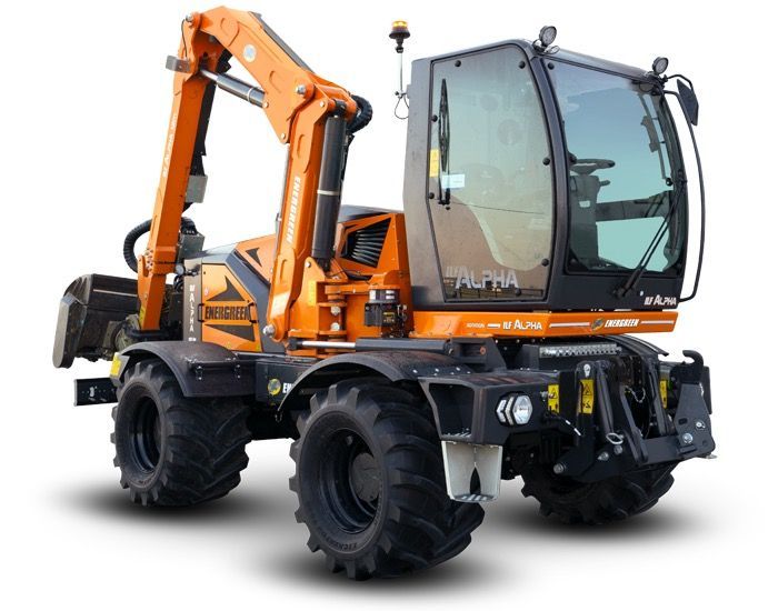 ENERGREEN ALPHA  Samojezdny hydrostatyczny traktor koszący / kosiarka wysięgnikowa 12m