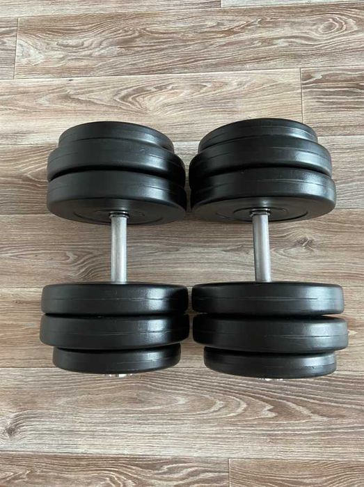 Гантелі розбірні композитні 2 по 28 кг гантели разборные 2 на 28 кг
