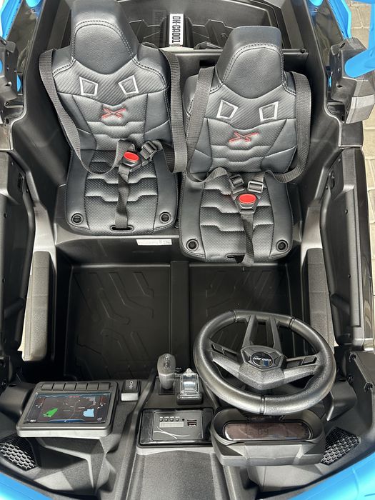 Детский электромобиль с пультом баги задний привод 24v до 100 кг