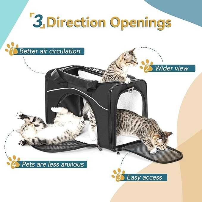 Переноска Petsfit для домашних животных, одобренная авиакомпанией.