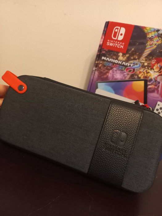 Nintendo switch oled/mala/jogo fisico Super Mario Jamboree