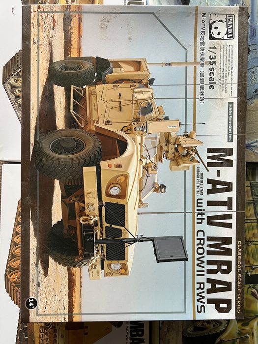 Масштаб: 1:35 Бронетранспортер M-ATV MRAP с удаленной станцией оружия