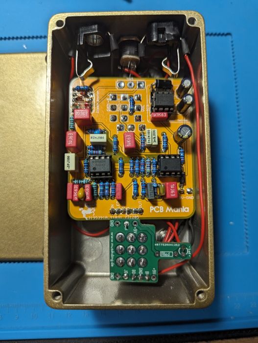 Klon Centaur - com troca de diodos