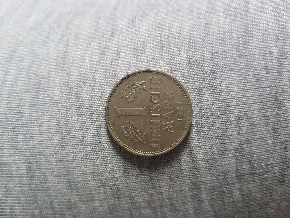 1 deutsche mark 1972