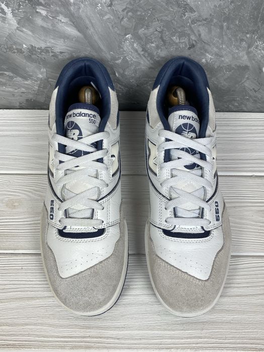 Шкіряні кросівки new balance 550 43/27.5 см