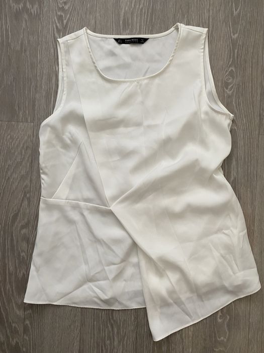 Блуза біла zara L