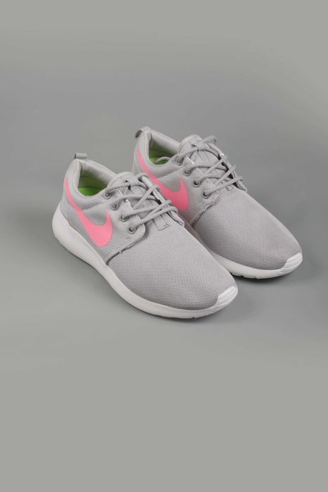 Кроссовки Nike Roshe Run серые женские