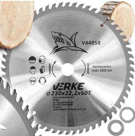 Tarcza Piła Widiowa Do Drewna 230x22,2x60T Widia