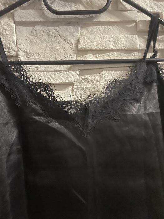 piżama czarna shein L